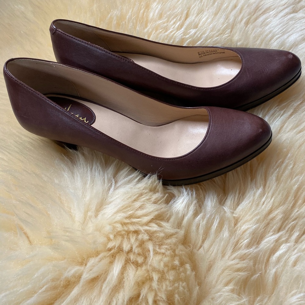 Cole Haan NIKE Air Brown Leather Pumps Size 6